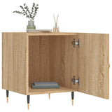 Bedside Cabinets 2 pcs Sonoma Oak 40x40x50 cm Engineered Wood 827523