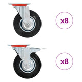 16 pcs Swivel Casters 125 mm 278023
