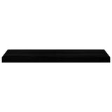 Stair Treads 2 pcs Brown Black 80x25x2 cm Solid Wood Oak 3283797