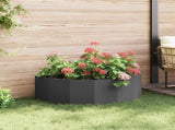 Planter Black 120 x 60 x 35 cm Steel 883682