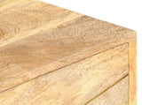 Bedside Cabinet 40x30x50 cm Solid Mango Wood 285876