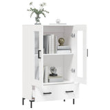 Highboard White 69.5x31x115 cm Engineered Wood 828300