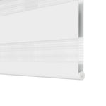 Zebra Blind 120 x 175 cm White 240214