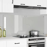 Kitchen Backsplash 2 pcs Transparent 70 x 60 cm Tempered Glass 3415532