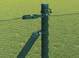 Welded Wire Fence with Concrete Base 10 x 0.8 m 3353476