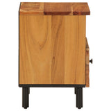 Bedside Cabinets 2 pcs 40x33x46 cm Solid Wood Acacia 356862