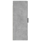 Wall Mounted Cabinet Concrete Grey 34.5x34x90 cm 828928