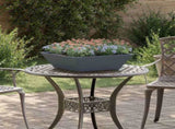 Garden Planter 5 pcs Anthracite 50 x 50 x 15 cm 873829