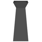 Pillar Planter 2 pcs Black 40 x 40 x 100 cm 873853