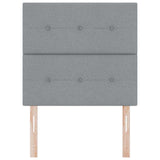 Headboard with Headboard Light Grey 100 cm Faux Leather 3337808