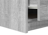 Coffee Table with Drawers Grey Sonoma 70.5x70x40 cm 3328413