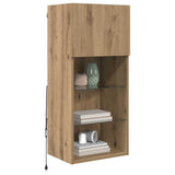 Wall-mounted TV Cabinet 40.5 x 30 x 90 cm Artisan Oak 882956