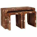 Nesting Tables Solid reclaimed wood 4104562