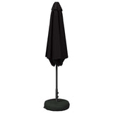 Garden Parasol with Base 300 x 300 cm Polyester Rectangular 42036236