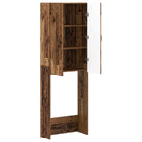 Toilet Cabinet HOORN Old Wood 66 x 25.5 x 190 cm 897363