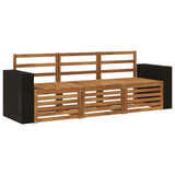 Sofa Sets 3 pcs Solid Acacia Wood 3383970