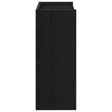 Shoe Rack Black 60x25x62 cm Engineered Wood 859888