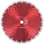 ZNTS Diamond Cutting Disc with Turbo and Holes Steel 350 mm 143236