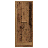 Apothecary Cabinet Old Wood 30x41x77.5 cm Engineered Wood 855158