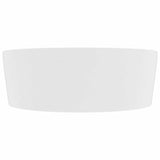 147031 Luxury Wash Basin with Overflow Matt White 36x13 cm Ceramic
