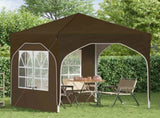 Pop-up Party Tent 192 x 192 x 245 cm Taupe 42019828
