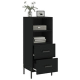 Sideboard Black 34.5x34x90 cm Engineered Wood 828677