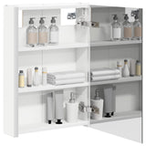 Bathroom Mirror Cabinet White 43 x 11.5 x 60.5 cm 889223