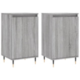 Sideboards 2 pcs Grey Sonoma 40x35x70 cm Engineered Wood 831049