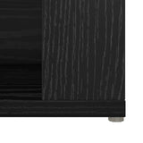 Sideboard Black Oak 100 x 30 x 59.5 cm Engineered Wood 881149