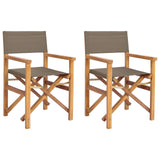 Dining Chair Folding 56 x 54 x 87 cm 100% Polyester Solid-Teak 42032678