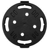 Plant Trolleys with Wheels 5 pcs Diameter 30 cm Black 170 kg 3143917