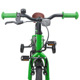 Kids Bike 12 Inches for 2-4 Years Old Green 42009527