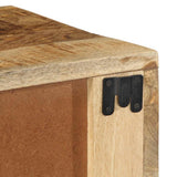 Wall-mounted TV Cabinet 60x30x19 cm Solid Rough Wood Mango 4017458