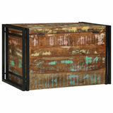 Storage Box Brown and Black 80 x 50 x 50 cm Reclaimed Wood 4016746