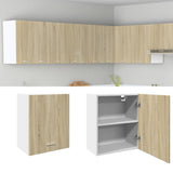 Wall Mounted Cabinet Lyon Sonoma Oak 50x31x60 cm Engineered Wood 849619