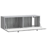 Wall-Mounted TV Cabinet Grey Sonoma 98 x 31 x 30 cm 898221