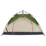 Camping Tent Dome 3-Person Green Quick Release 4004193
