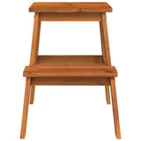 2 Step Stool 40x38x50 cm Solid Wood Acacia 153333