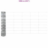 Ground Fix Welded Wire Fence 25 x 0.8 m 3351337