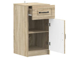 Bathroom Storage Cainet UTRECHT Sonoma Oak 30 x 31 x 77 cm 897707