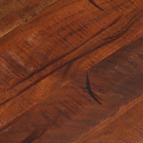 Table Top 50x2.5 cm Round Solid Wood Reclaimed 370036