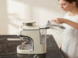 Bean to Cup Coffee Machine, Espresso Machine with Integrated Bean Grinder & Steam Wand, Cream White T3398P550309