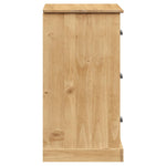 Sideboard with Drawers VIGO 78x40x75 cm Solid Wood Pine 353199