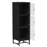 Sideboard Black Oak 35 x 37 x 117 cm 883539