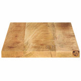 Table Top 60x40x3.8 cm Rectangular Solid Wood Rough Mango 371381