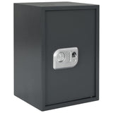 Digital Safe with Lock Dark grey 35 x 31 x 50 cm Steel 42011312