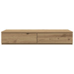 ZNTS Bed Drawers Artisan Oak 100x36.5x16.5 cm Engineered Wood 866914