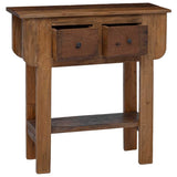 Console Table Mixed Recycled Wood 80x35x80 cm 244509