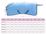 Horse Blanket Full Aqua 95 cm Polyester 42013189