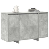 Sideboard Concrete grey 120 x 41 x 75 cm Engineered wood 3333899